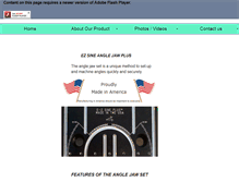 Tablet Screenshot of ez-sine-machinist-vise.com